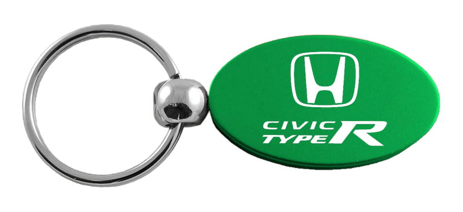 Honda Civic Type R Oval Key Ring (Green)