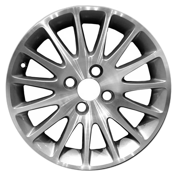 2004-2005 Honda Civic Sedan 15" Silver OEM Factory Wheel Rim 42700S5AA91
