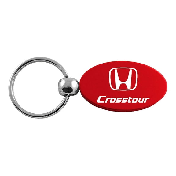 Honda Crosstour Oval Key Ring (Red)