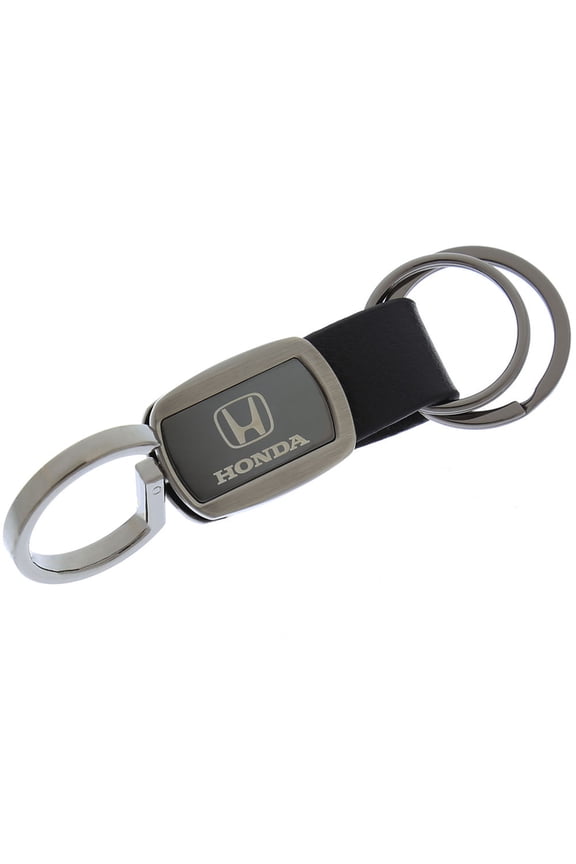 Honda Double Valet Key Chain (Gun Metal)