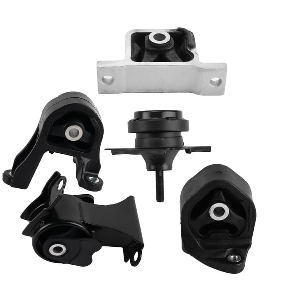 Honda Element 2.4L Engine Motor & Trans Mount Set (5x) - A6597, A4573, A4504, A65010, EMT9066, 50821-S9A-A01 - 2003-2006 4WD Auto Trans