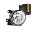 thumbnail image 1 of For Honda Fit 2015 16 17 18 2019 For Fog Light Assembly Passenger Side | Front | CAPA | Chrome Housing | Replacement For HO2593136, HO2593136C | 116-60184, 33900T6ZA01, 1 of 9