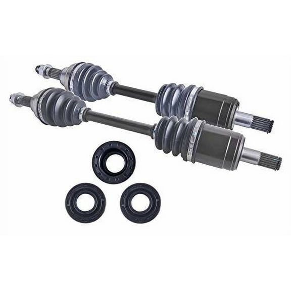 Honda Front cv axles & differential seal kit Foreman 450 TRX 1998 1999 2000 2001