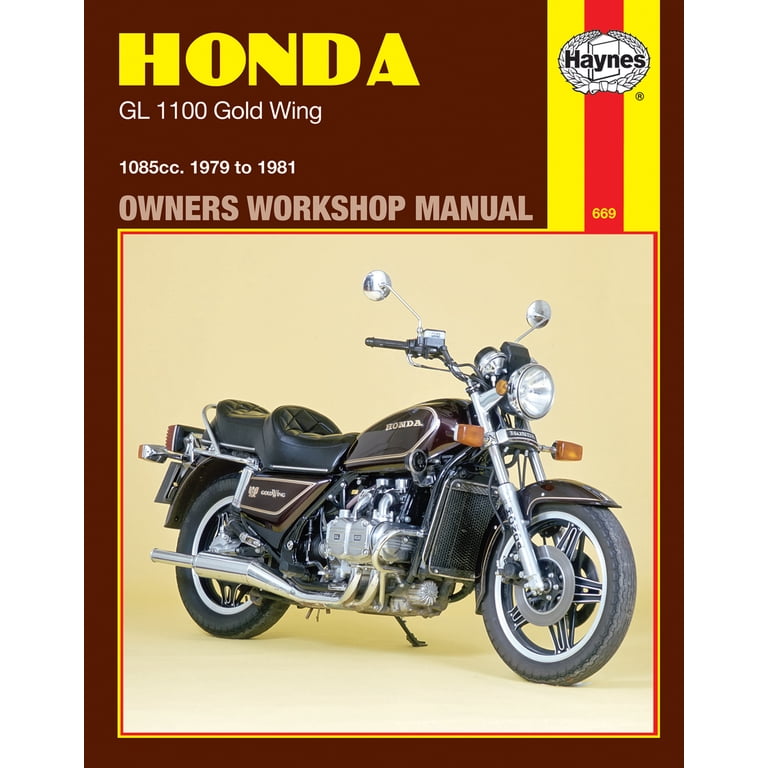 HONDA ゴールドウィング GL1100 純正 シート Honda GL1100 Gold Wing 1085cc (79-81) Haynes Repair Manual