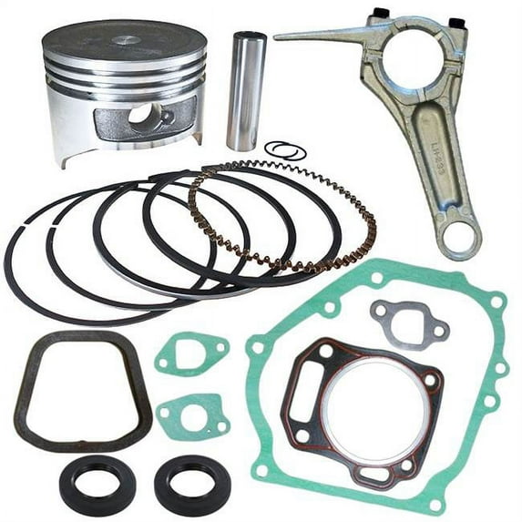 Honda GX390, GXV390 piston kit with gaskets, oil seals and connecting rod