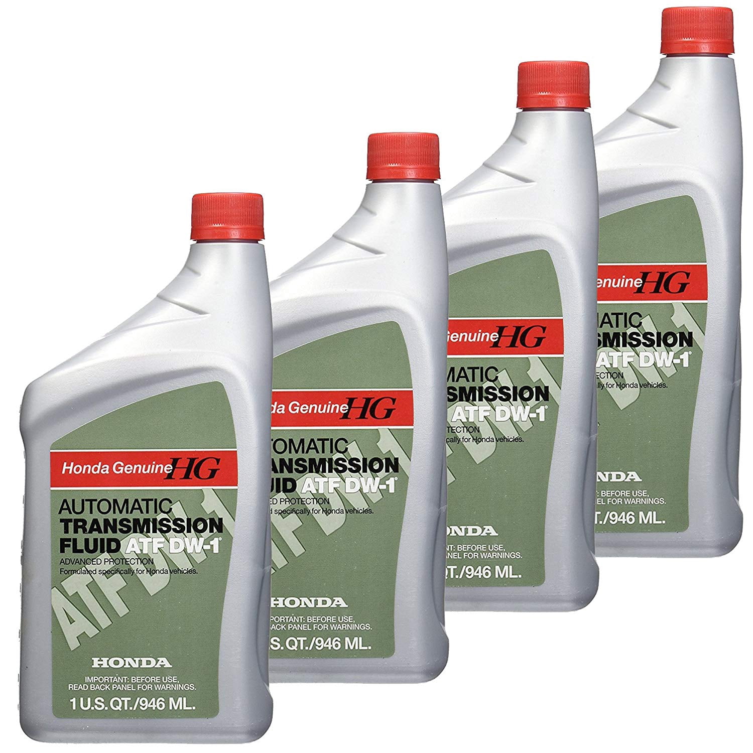 Honda Genuine Automatic Transmission Fluid 4 Pack ATF DW-1  FBA_08200-9008