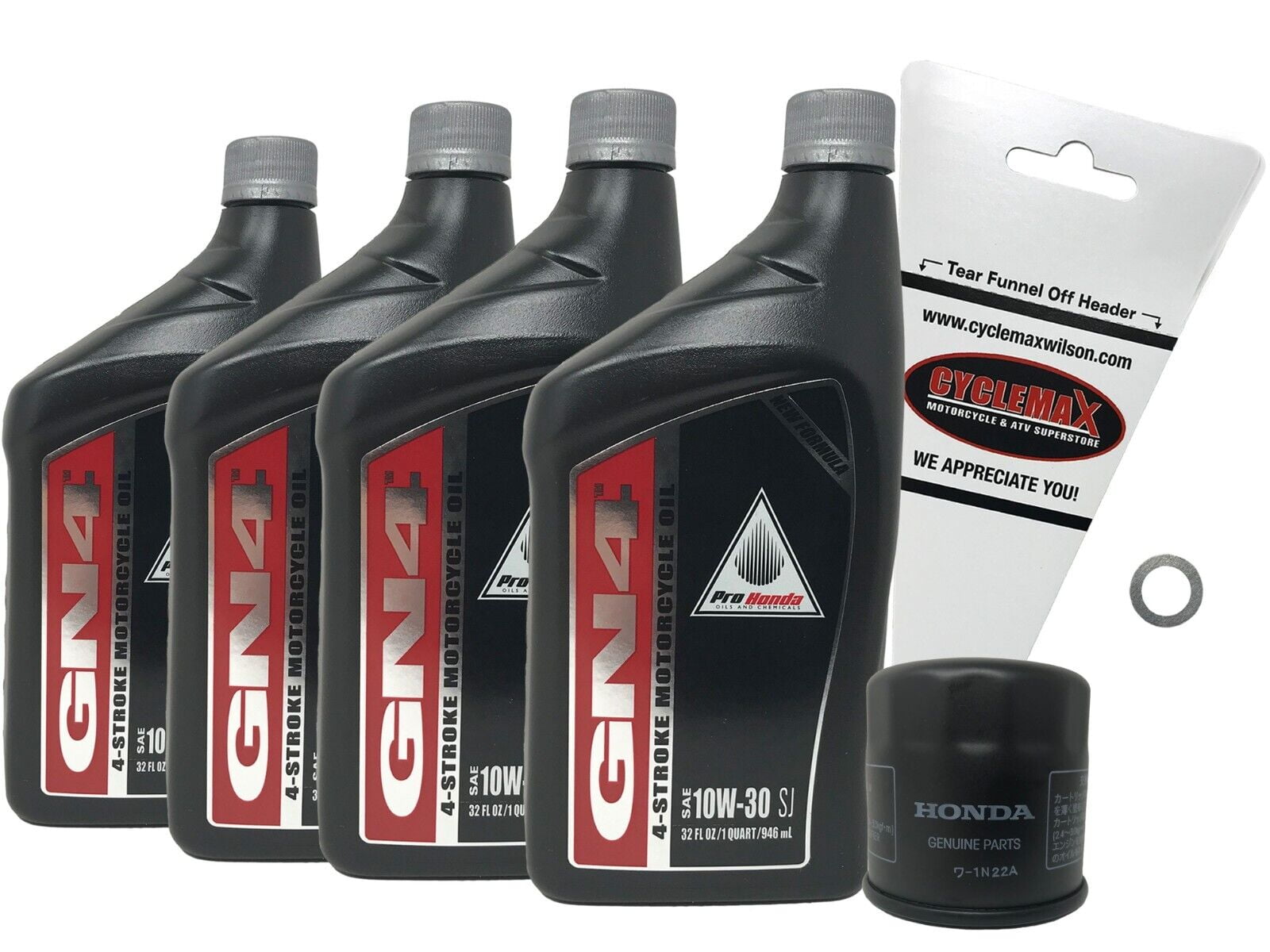 Honda Genuine 2010-2019 VFR1200F VFR1200F DCT VFR1200 Oil Change Kit