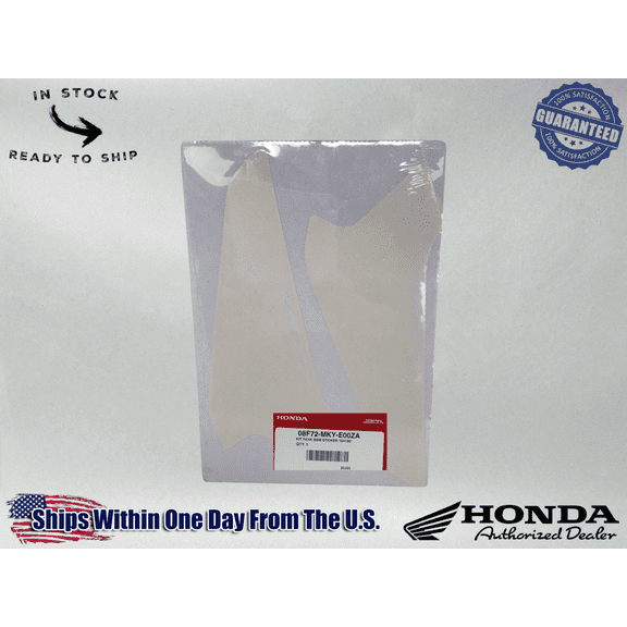 Honda Genuine OEM Authentic CBR650R Side Tank Protectors 08F72-MKY-E00ZA