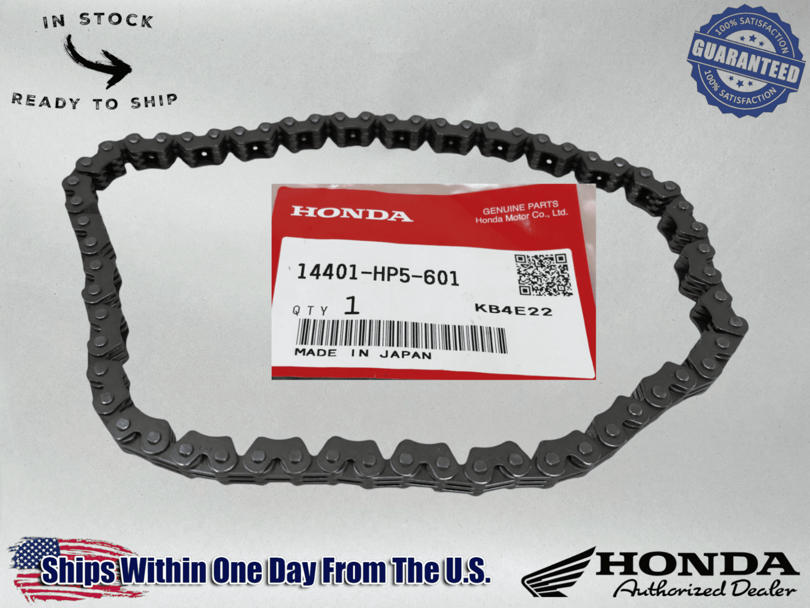 Honda Genuine OEM Authentic Cam Chain 14401-HP5-601 14401-HP5-601