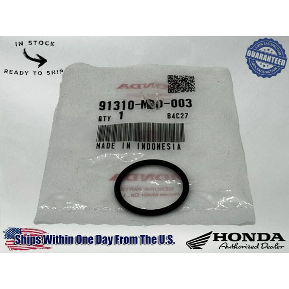 Honda Genuine OEM Authentic O-Ring (215X2) 91310-MB0-003