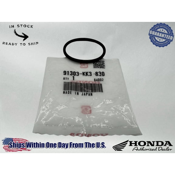 Honda Genuine OEM Authentic O-Ring 35x3 91303-KK3-830