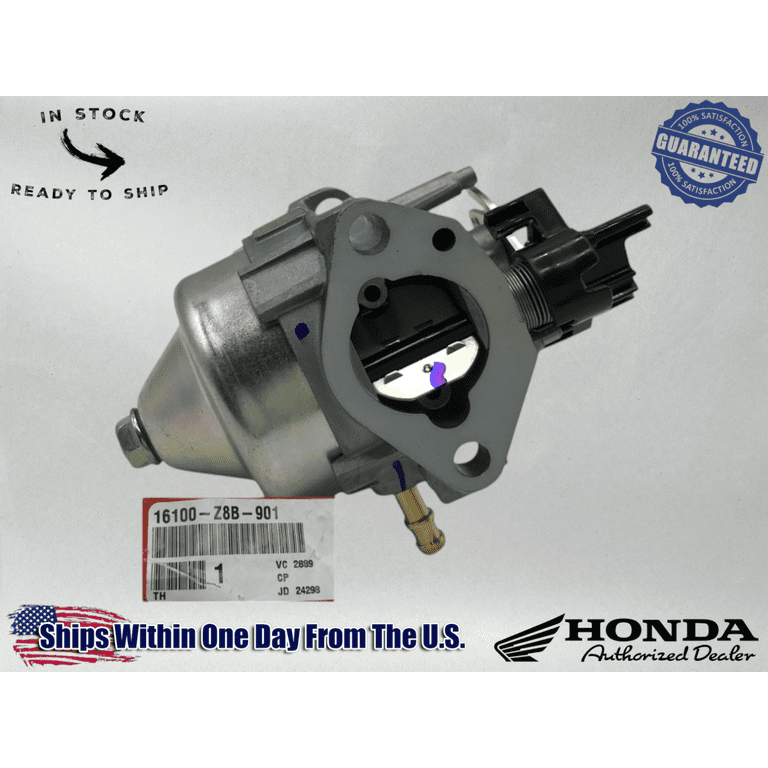 Honda Genuine OEM Carburetor Assy (Carb) GCV160LA0 HRR216K9 16100