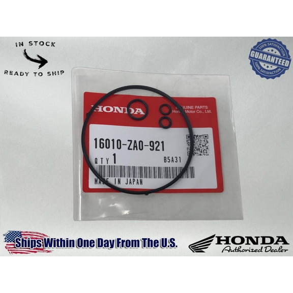 Honda Genuine OEM Carburetor Rebuild Kit EB5000 EM5000 EU6500 16010-ZA0-921