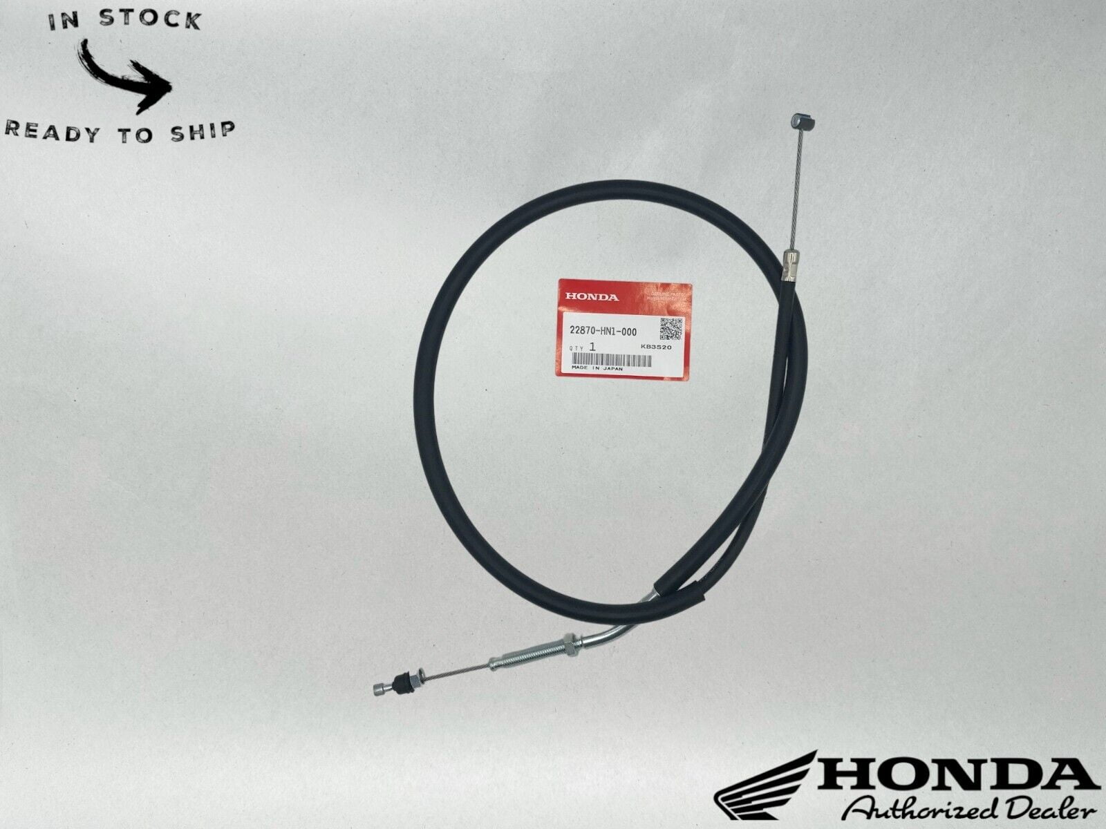 Honda Genuine OEM Clutch Cable  22870-HN1-000