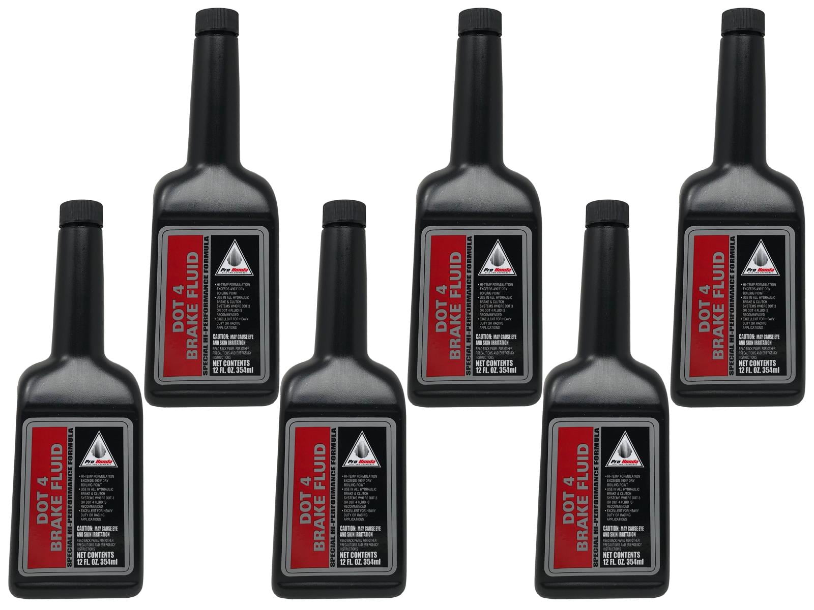 Honda Genuine OEM DOT 4 Brake Fluid 08203-0004 - 6 Pack
