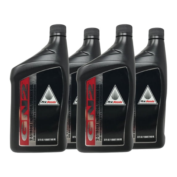 Honda Genuine OEM GN2 Injector/Premix Oil 08C35-AG21M01 - 4 Quart Pack ...