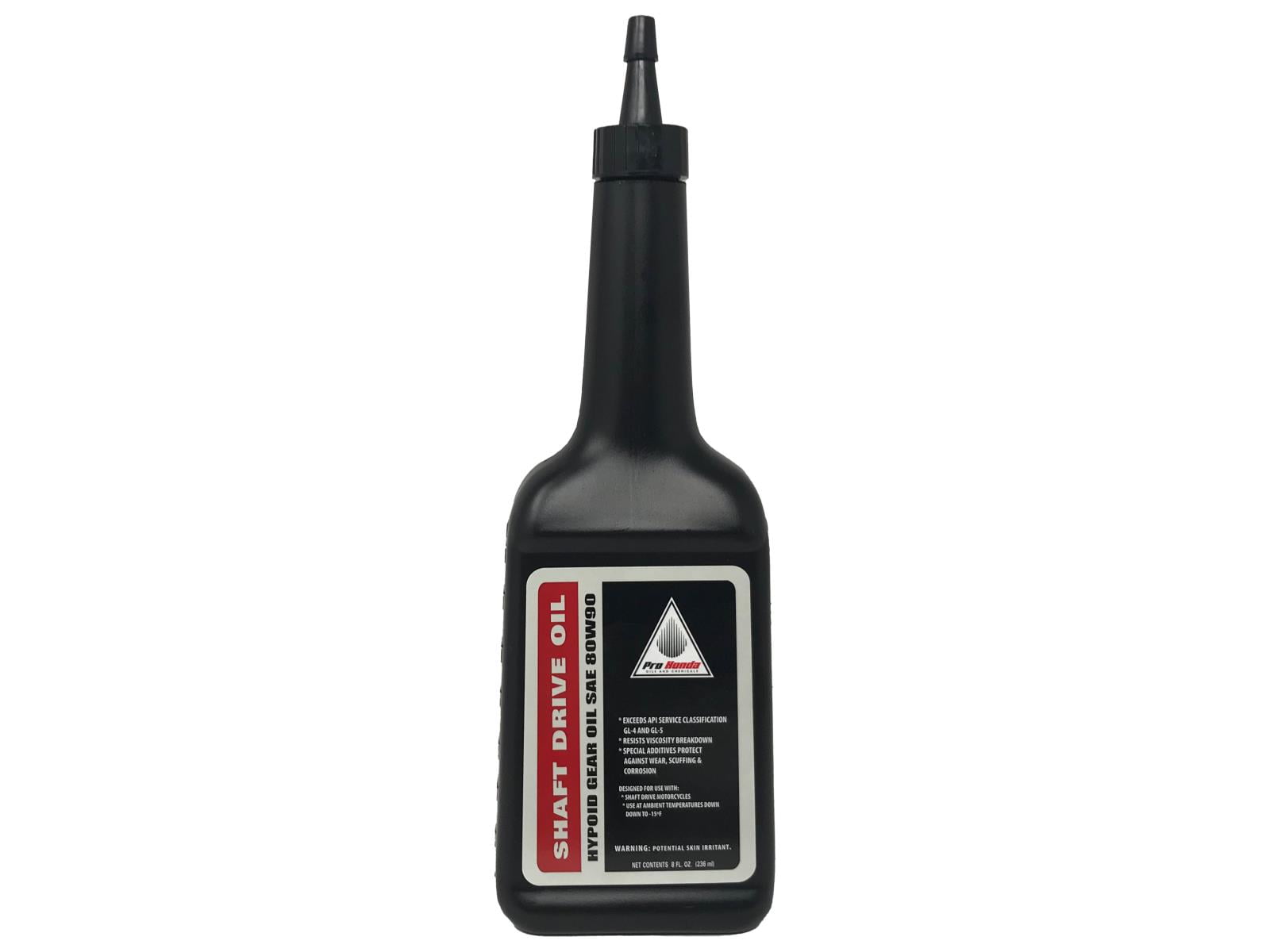 Honda Genuine SAE 80W-90 Shaft Drive Gear Oil, 8 oz Bottle, Lubrication for  Components - Walmart.com