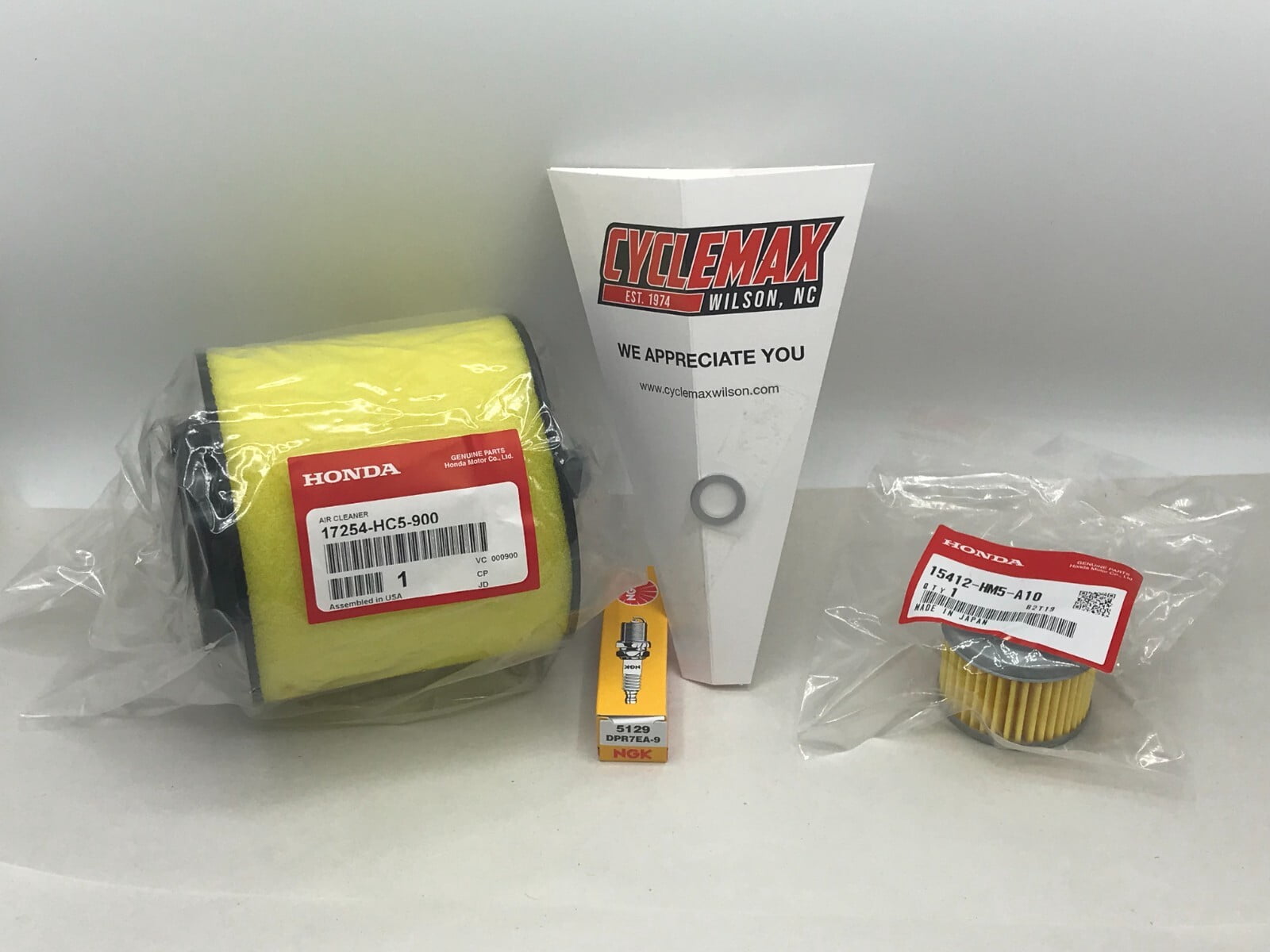 Honda Genuine OEM TRX 450 FOREMAN 1998-2004 Service Tune Up Kit