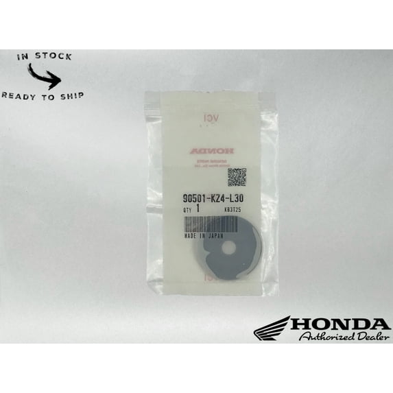 Honda Genuine OEM Washer (8X40) 90501-KZ4-L30