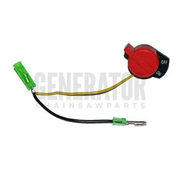 Honda Gx110 Gx120 Gx160 Gx200 Gx240 Gx270 Gx340 Gx390 Engine Motor Generator Lawn Mower Water Pump Replacement Kill Switch Button 2 Wire Version