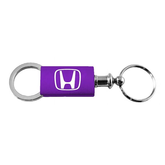 Honda H Anodized Aluminum Valet Key Fob (Purple)