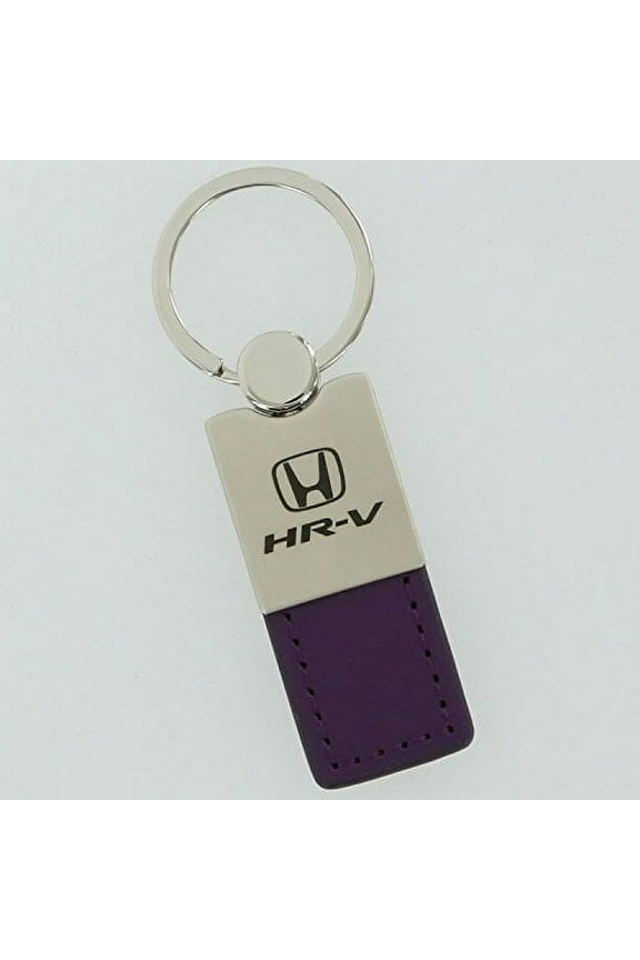 Honda HR-V Keychain & Keyring - Duo Premium Purple Leather