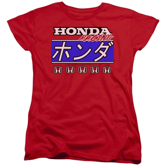 Honda Kanji Racing S/S Women's T-Shirt Red