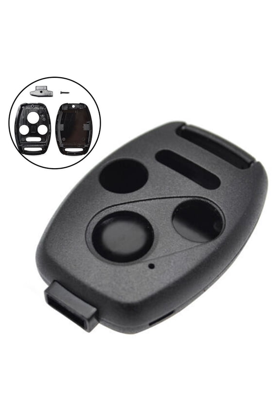 Honda Key Shell Replacement Case Cover For Civic Accord Cr-V Pilot Ridgeline 2003-2016 Models Remote Fob Housing Only No Electronics