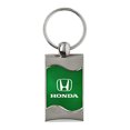 thumbnail image 1 of Honda Keychain & Keyring - Green Wave, 1 of 2