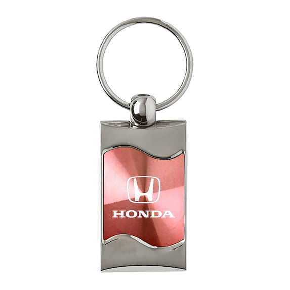 Honda Keychain & Keyring - Pink Wave