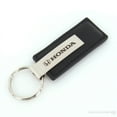 thumbnail image 1 of Honda Logo Black Leather Key Chain, 1 of 2