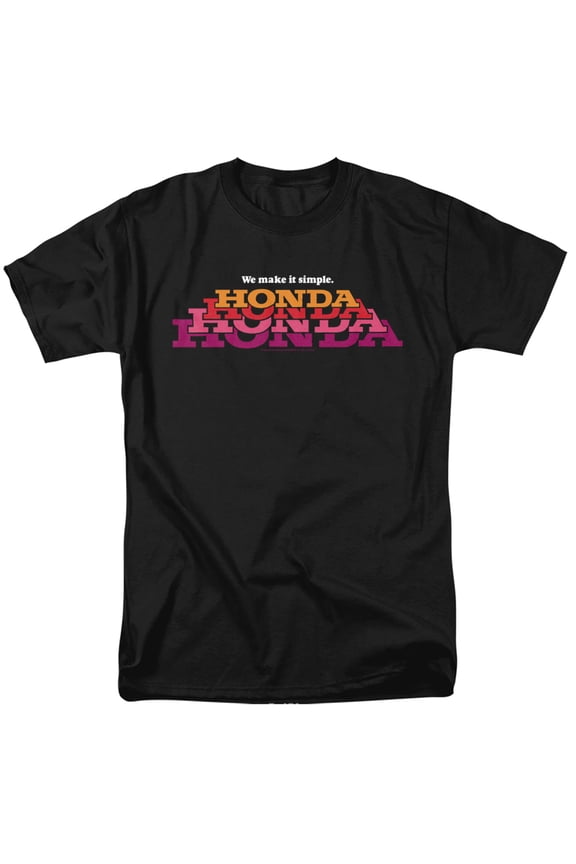 Honda Make It Simple Logo Unisex Adult T-Shirt