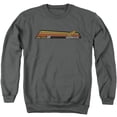 thumbnail image 1 of Honda Mini-Trail 50 Stripe Unisex Adult Crewneck Sweatshirt, Mini-Trail 50 Stripe, Medium, 1 of 1