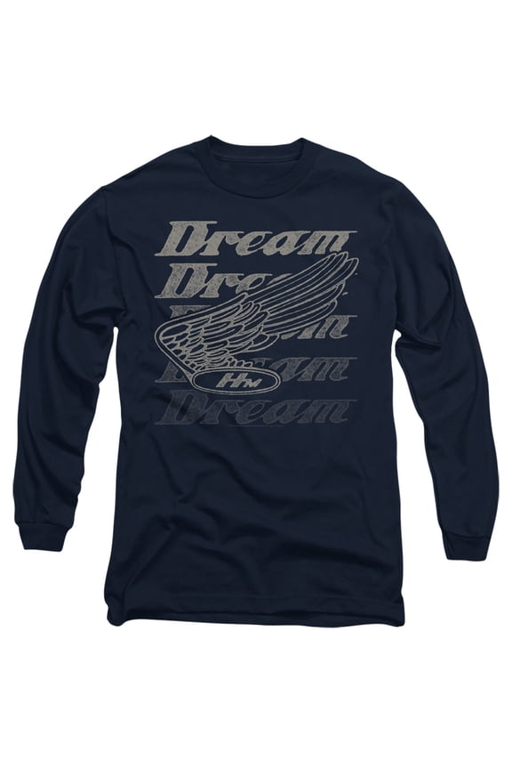 Honda Motorcycles Dreamer Unisex Adult Long-Sleeve T Shirt, Motorcycles Dreamer, 3X-Large
