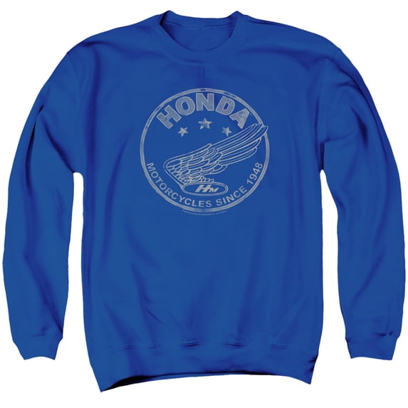 Honda Motorcycles Since 1948 Unisex Adult Crewneck Sweatshirt, Motorcycles Since 1948, 2X-Large