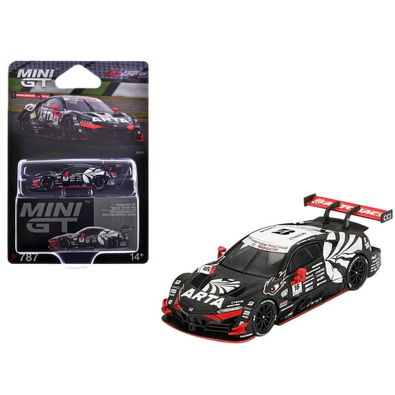 Honda NSX-GT "Type S" GT500 #16 Nirei Fukuzumi - Hiroki Otsu "ARTA" "Super GT Series" (2023) Limited Edition 1/64 Diecast Model Car by Mini GT