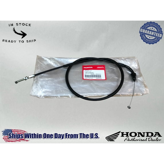 Honda OEM 17 - 20 GROM 125 THROTTLE CABLE 'A' 17910-K26-B01