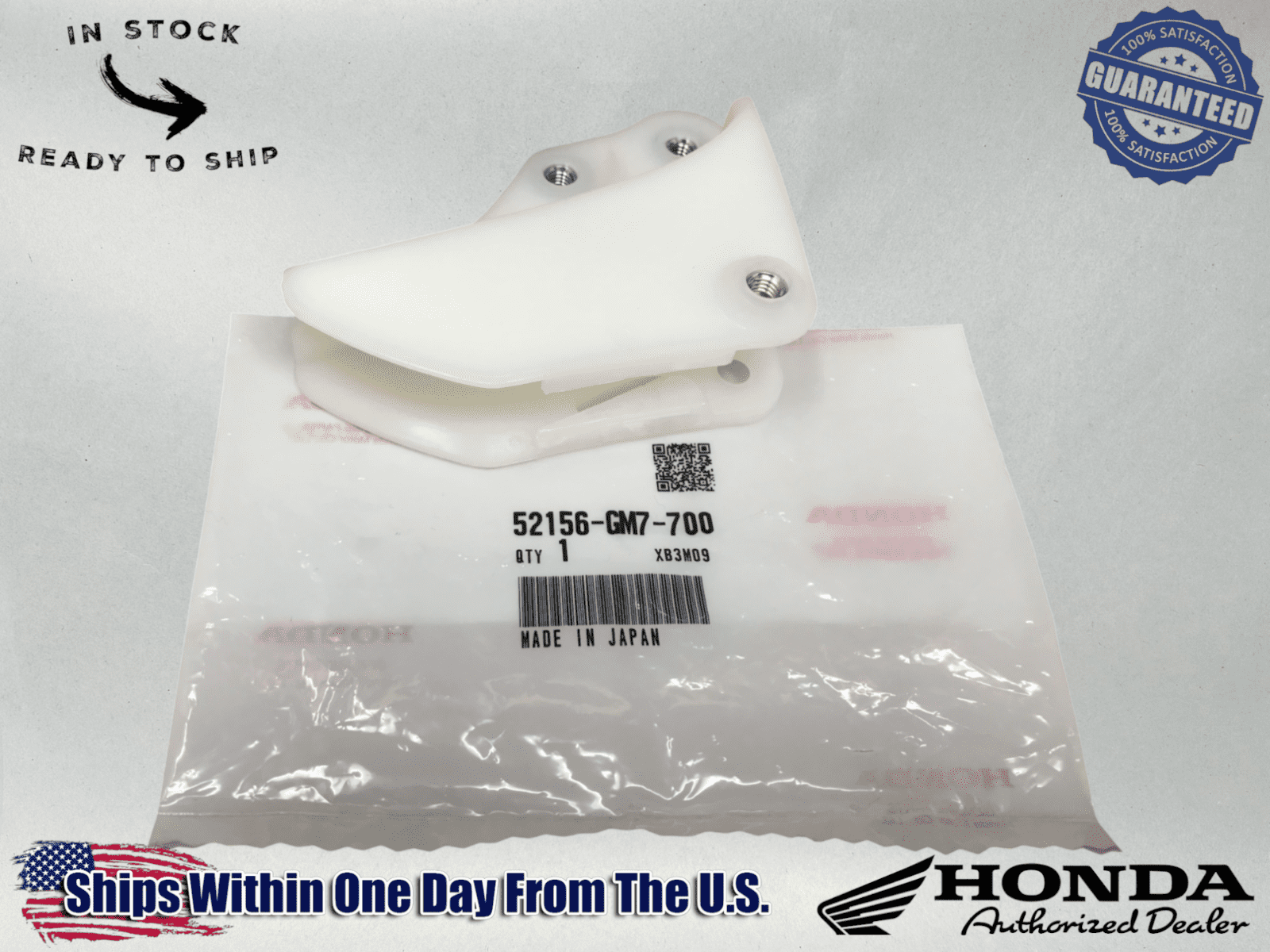 Honda OEM CHAIN GUIDE 1986-2002 CR80R RB / 2003-2007 CR85R RB 52156-GM7-700