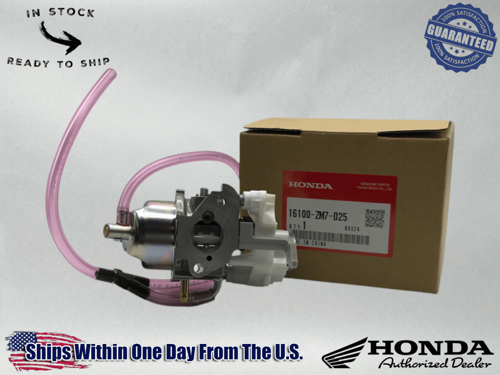 Honda OEM Carburetor EU1000i Inverter Generator 1000 Watts Part # 16100-ZM7-D25