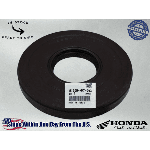 Honda OEM Final Drive Shaft Oil Seal TRX300 TRX400 TRX450 TRX500 91205-HM7-003