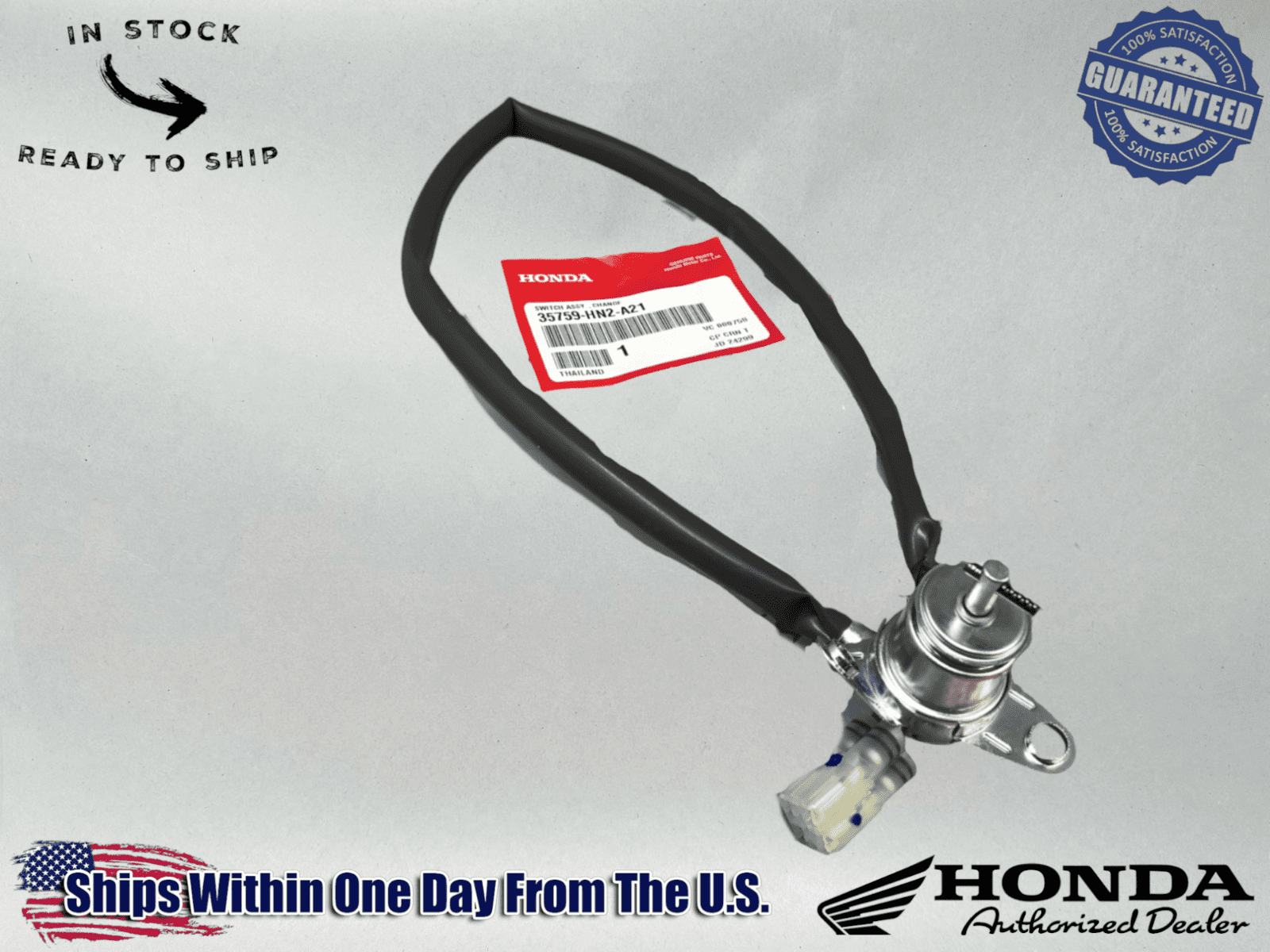 Honda OEM Gear Position Switch TRX500FA 500 Rubicon 2001-2005 35759-HN2-A21