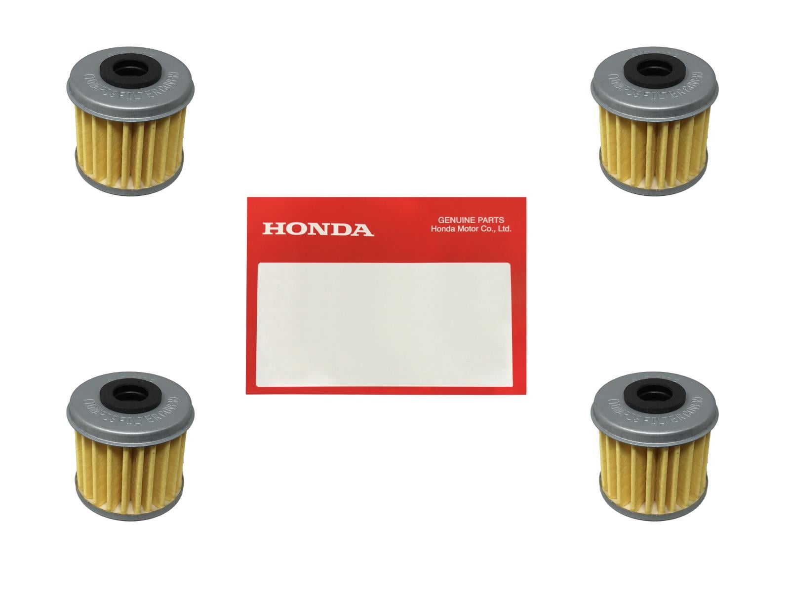 Honda OEM Oil Filter 15412-MEN-671 4 PACK