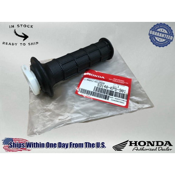 Honda OEM Right Side Throttle Hand Grip 03-07 CRF230 F CRF230F 53140-KPS-901