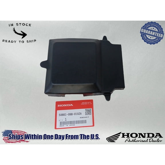 Honda OEM Rubber Battery Cover Battery Lid Trail Replacement 50661-098-010ZA