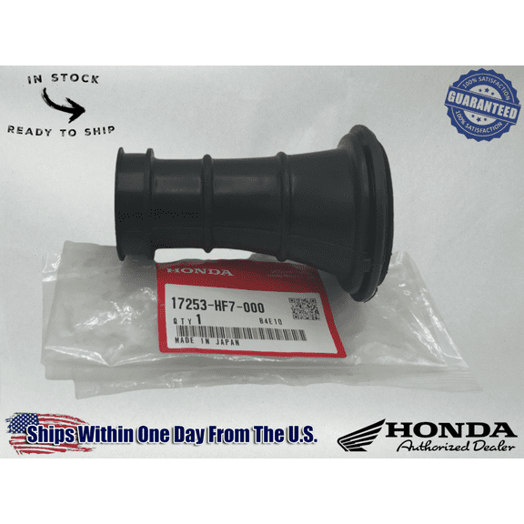 Honda OEM Sportrax 90 TRX90X TRX 90 Air Intake to Carburetor Tube 17253-HF7-000