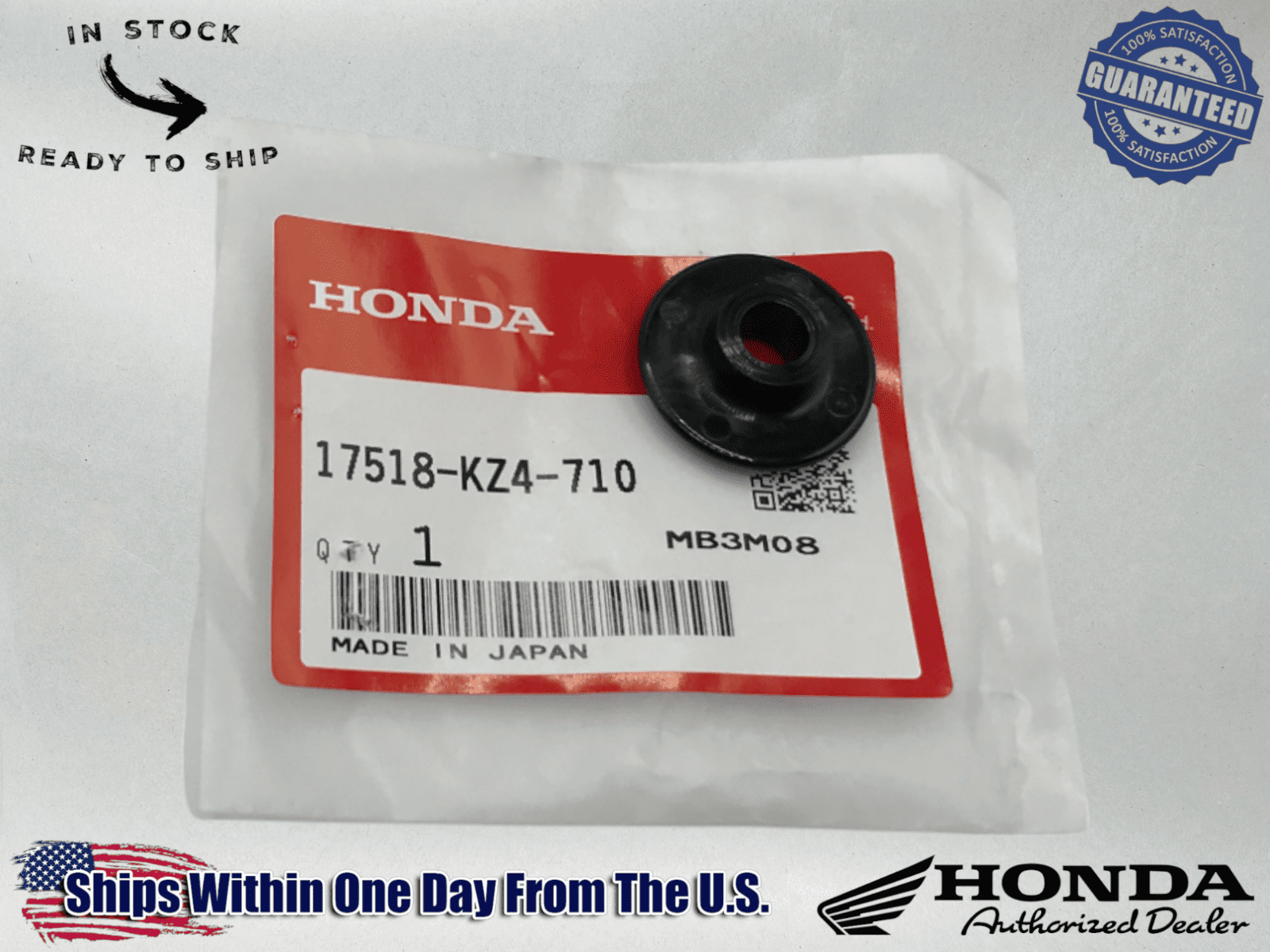 Honda OEM TRX Fuel Tank Ft Seat Mount Collar 17518-KZ4-710 - Walmart.com