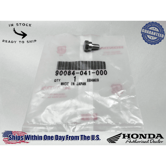 Honda OEM XR250R XR250 CR80 CR85 DRIVE SPROCKET FIXING BOLTS 90084-041-000