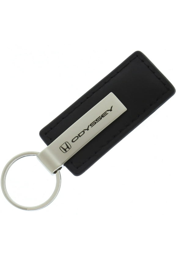 Honda Odyssey Black Leather Key Chain Key-ring Keychain Key-ring Keychain