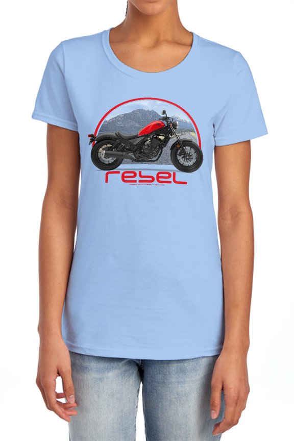 Honda Open Road Rebel Women's T Shirt, Open Road Rebel, Large