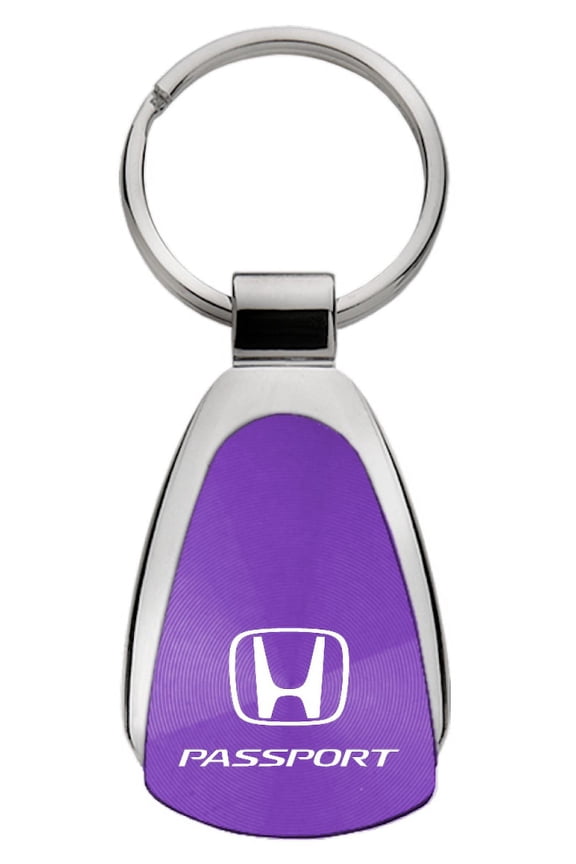 Honda Passport Teardrop Key Chain (Purple)